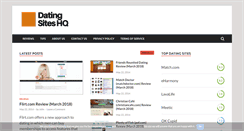 Desktop Screenshot of datingsiteshq.com