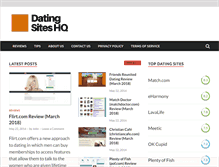 Tablet Screenshot of datingsiteshq.com
